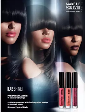 Noile glossuri LAB SHINE de la Make Up For Ever