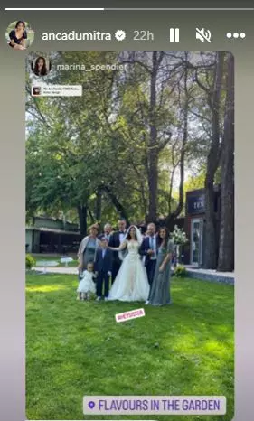 Anca Dumitra, ravisantă în rochia de mireasă. Actrița din „Las Fierbinți” s-a căsătorit religios