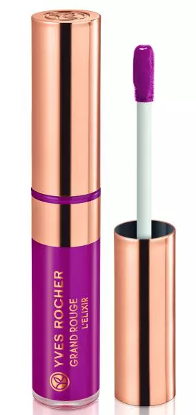 Ruj lichid mat rezistent, Grand Rouge l'Elixir, Yves Rocher, nuanța 105, 44 lei