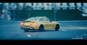 Un BMW M4 provoacă haos în Moscova