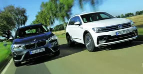 BMW X1 xDrive25d vs VW Tiguan 2.0 TDI: Dieseluri cu tracțiune integrală