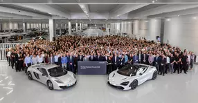 McLaren 720S a intrat pe linia de asamblare