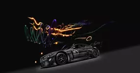 BMW M6 GT3 Art Car a ajuns în premieră pe mâna unui artist din China