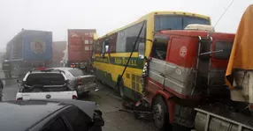 Povestea celui mai amplu accident rutier din istorie