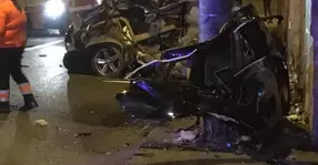 Accident cumplit la Cluj: vitezometrul a rămas blocat la 200 km/h