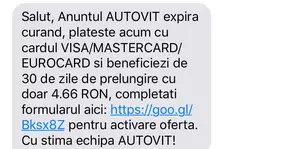 O nouă țeapă circulă prin SMS: Phishing în numele Autovit