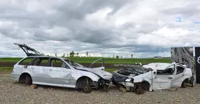 Primul metru de autostradă din Moldova, vandalizat din nou. Ce s-a întâmplat