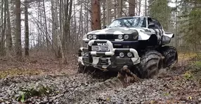 Off-road fără compromisuri: BMW Seria 7 de urcat în vârf de munte! (VIDEO)