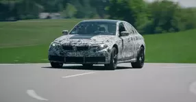 VIDEO: BMW M3 G80, pregătiri înainte de intrarea în producție