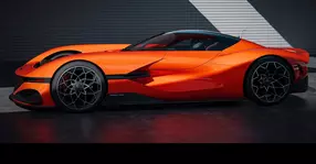 Tentație virtulală și virtual irezistibilă: Genesis X Gran Berlinetta VGT abordează tema sportivității elitiste.