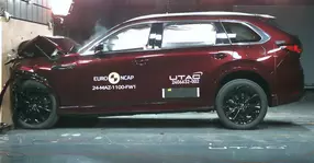 Cotare de top la siguranță pentru Mazda CX-80: Euro NCAP i-a acordat calificativul Best in Class în segmentul SUV-urilor mari..