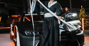 Linia dintre realitate și ficțiune, ștearsă de BMW M4 GT3 EVO Fortnite & Rocket League, exemplar real expus la BMW Welt