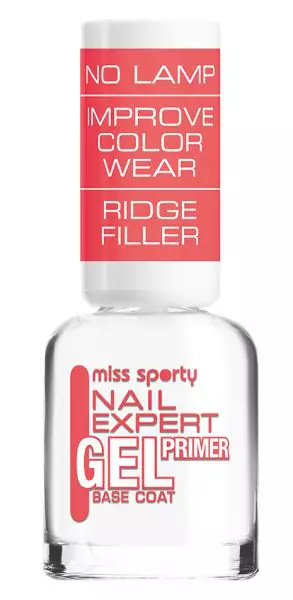 Nail Primer, Miss Sporty, Nail Expert Gel Primer, 8,6 lei