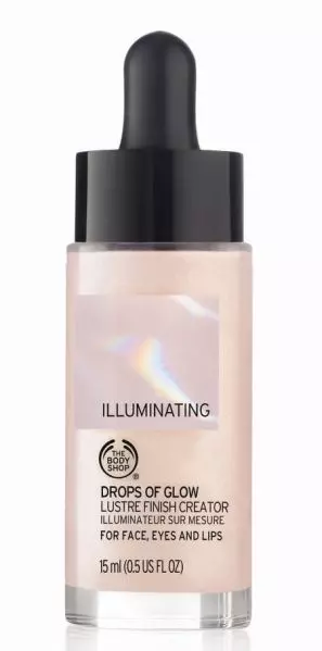 Iluminator, The Body Shop, Drops of Glow Lustre Finish Creator, 91 lei