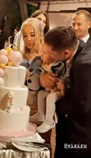 Fiica lui Augustin Viziru a împlinit un an