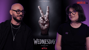 Victor Dorobanțu, dezvăluiri din culisele „Wednesday”, sezonul 2. Cum a evoluat relația dintre el și Jenna Ortega și ce a învățat de la Catherine Zeta-Jones: „A fost ca o mamă pe set” / Exclusiv