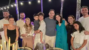 Dan Negru, fotografie de colecție cu Andra, pe care au recreat-o după 25 de ani. Cum s-au afișat cei doi