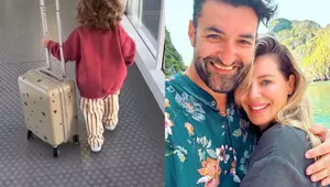 Smiley și Gina Pistol, vacanță cu Josephine în Italia. Imagini savuroase cu cei trei