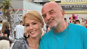 Dan Capatos, fotografie rară cu soția și fiul lui. Prezentatorul este în vacanță la Marele Canion