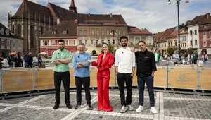 Gabi Tamaș, apariție surpriză surpriză la Chefi la cuțite. Jurații gătesc în Piața Sfatului din Brașov
