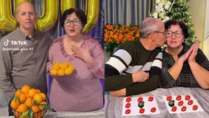 Cine sunt Gicu și Adriana, cuplul viral pe TikTok pentru gluma cu clementine. Cu ce se ocupă: „Multă lume a spus că suntem pensionari”