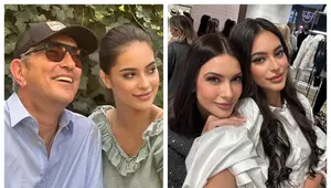 Eva Zaharescu, imagini rare, de colecție cu părinții ei. Cum s-a fotografiat cu tatăl ei, Andrei Zaharescu. "Chiar dacă viața a pus oceane între noi..."