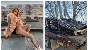 Influencerița Jakli Monika a murit într-un accident rutier grav