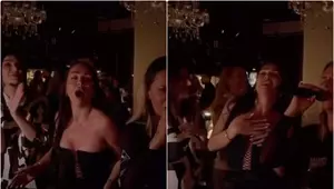 Corina Caciuc și-a petrecut ziua de naștere în club, fără Laurențiu Reghecampf. Tânăra mămică a atras toate privirile