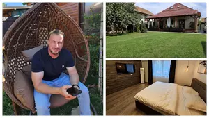 Cum arată pensiunea din Brașov a lui Marian Godină. Concurentul Survivor România oferă o cazare modernă cu aer rustic