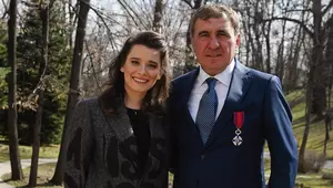 Imagini de colecție cu Gheorghe Hagi și fiica lui, Kira