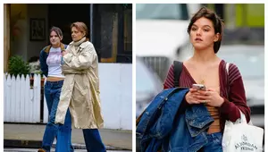 Katie Holmes și fiica ei, Suri, de nerecunoscut pe străzile din New York. Cum au fost surprinse de paparazzi