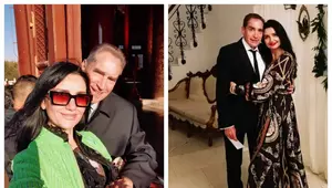 Petre Roman și Silvia Chifiriuc, surprinși într-o apariție publică rară. Cum au fost fotografiați chiar în fața locuinței