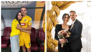 Cine este Cătălina, soția lui Nicușor Bancu. Este împreună cu căpitanul Universității Craiova de mai bine de un deceniu, iar împreună au un fiu