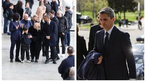 Răzvan Lucescu și familia, în ipostaze emoționante la priveghiul lui Mircea Lucescu. Cum a fost surprins alături de nepoți