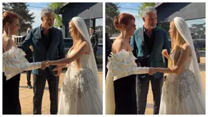 Aurelian Temișan, mesaj special pentru Andreea Bălan, în ziua nunții cu Victor Cornea. Artistul i-a fost naș de cununie la căsătoria cu George Burcea
