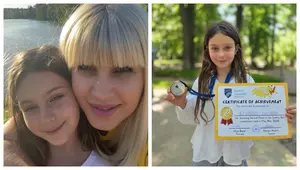 Ce talente aparte are fiica Elenei Udrea. Eva a câștigat două premii importante: „Sunt atât mândră de tine!”