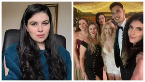 Cine este și cum arată sora lui Victor Cornea. Andrada Cornea lucrează la NASA și a venit special din America pentru nunta fratelui ei cu Andreea Bălan