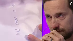 Dani Oțil, cu ochii în lacrimi. Ce scria pe biletul pe care prezentatorul tv i l-a înmânat lui Denise Rifai