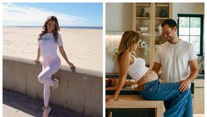 Modelul și antrenoarea de fitness Katie Austin este însărcinată pentru prima oară