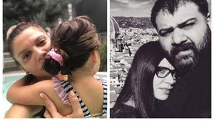 Grasu XXL și Laura Andreșan, din nou împreună, la aniversarea de 7 ani a fiicei lor. Imagini rare cu cei trei