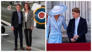 Kate Middleton și Prințul George, ieșire rară împreună. Ce au observat fanii la viitorul rege al Marii Britanii