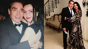 Petre Roman și Silvia Chifiriuc, surprinși în ipostaze inedite, de la notar la mănăstire