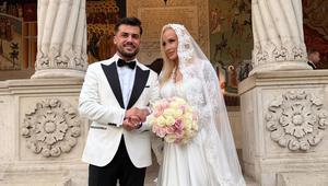 Simona Trașcă și Marian Buzilă s-au căsătorit religios. Mara Bănică și Adriana Bahmuțeanu, apariții de neuitat la nunta fostei asistente tv