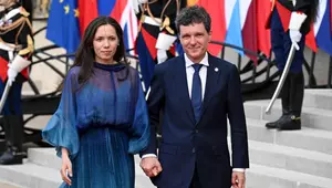 Mirabela Grădinaru, ținuta cu care a captat luminile reflectoarelor. Cum a întâmpinat-o Prima Doamnă a României pe Președinta Republicii India