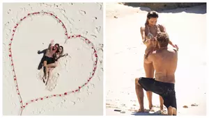 Alessandra Ambrosio și Buck Palmer s-au logodit. Imagini de la spectaculoasa cerere în căsătorie