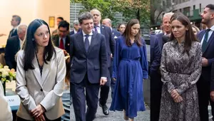 Mirabela Grădinaru a renunțat la rochiile simple. Partenera lui Nicușor Dan și cele 3 ținute cu care a cucerit SUA