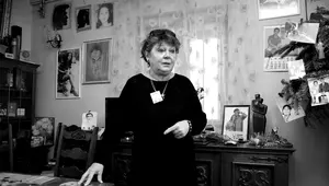 Primele imagini de la priveghiul Ancăi Pandrea. Ce se află la căpătâiul sicriului