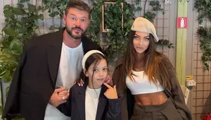 Sofia, fiica Biancăi Drăgușanu și a lui Victor Slav, a împlinit 10 ani. Imagini rare cu micuța, în compania tatălui său 