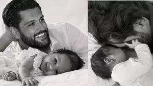 Cum arată mama fetiței lui Cezar Ouatu. Primele imagini de la botezul fiicei tenorului, Serena Maria