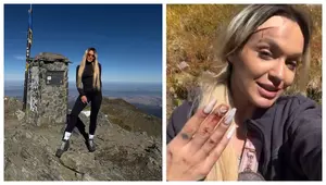 Ella Vișan a căzut de 100 metri în gol, pe munte. Fosta concurentă de la Insula Iubirii a trecut prin clipe de groază
